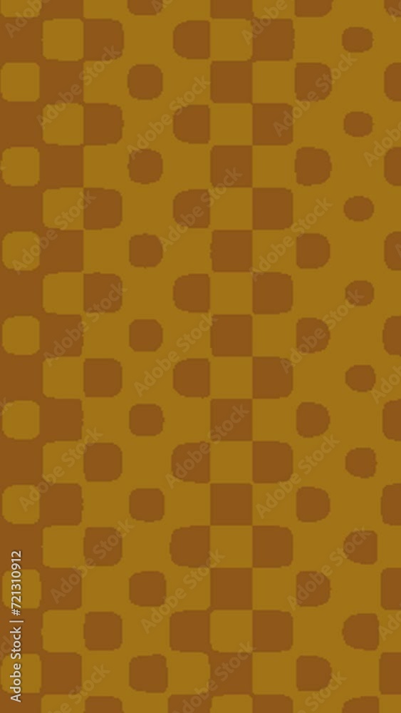 An abstract halftone grunge texture motion graphic background.