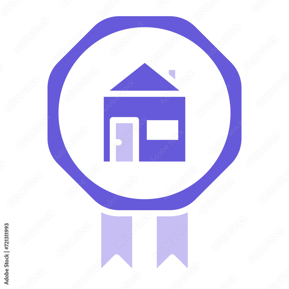 House Award Icon of Real Estate iconset. House Award Icon of Real Estate iconset.