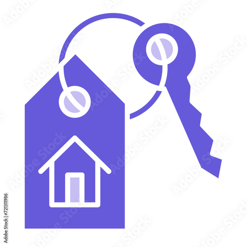 House Key Icon of Real Estate iconset.