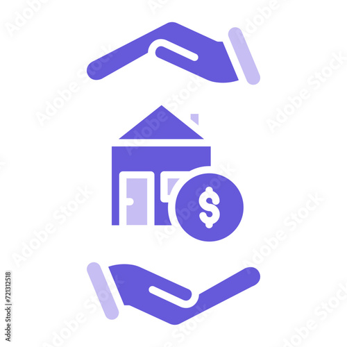 Home Loan Icon of Real Estate iconset.