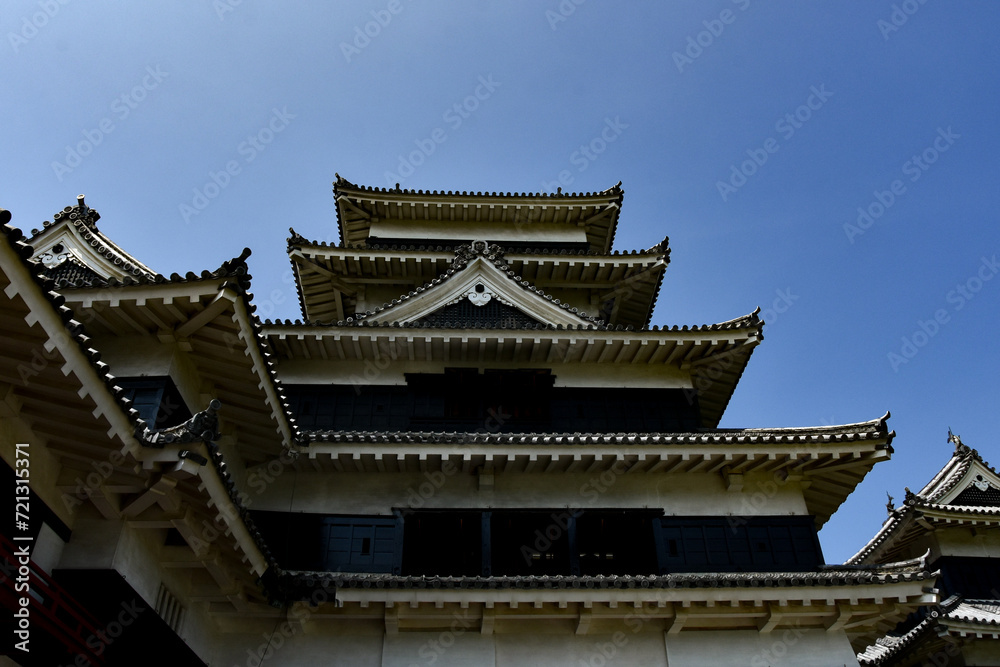 青空の国宝松本城