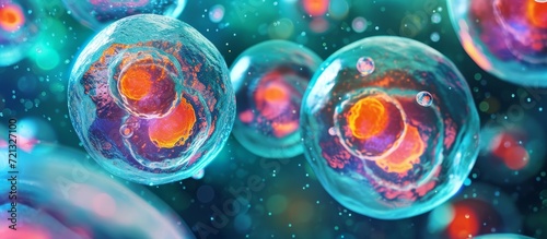 Revolutionary Human Stem Cells Under the Microscope: Unlocking the Potential of Human Stem Cells through Microscopic Research photo