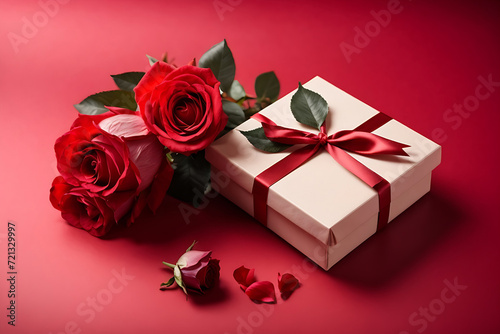 Valentine s Gift Box with Roses