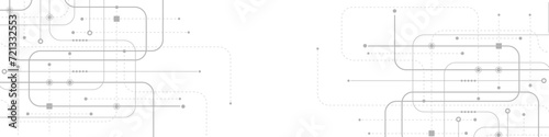 Linear geometric drawing. Abstract white background from lines. Vector illustration.	