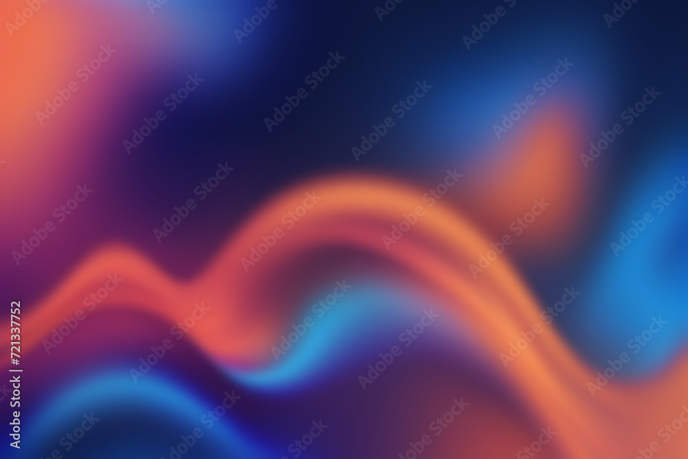 Fototapeta premium Premium quality Colorful Abstract blur wave background design