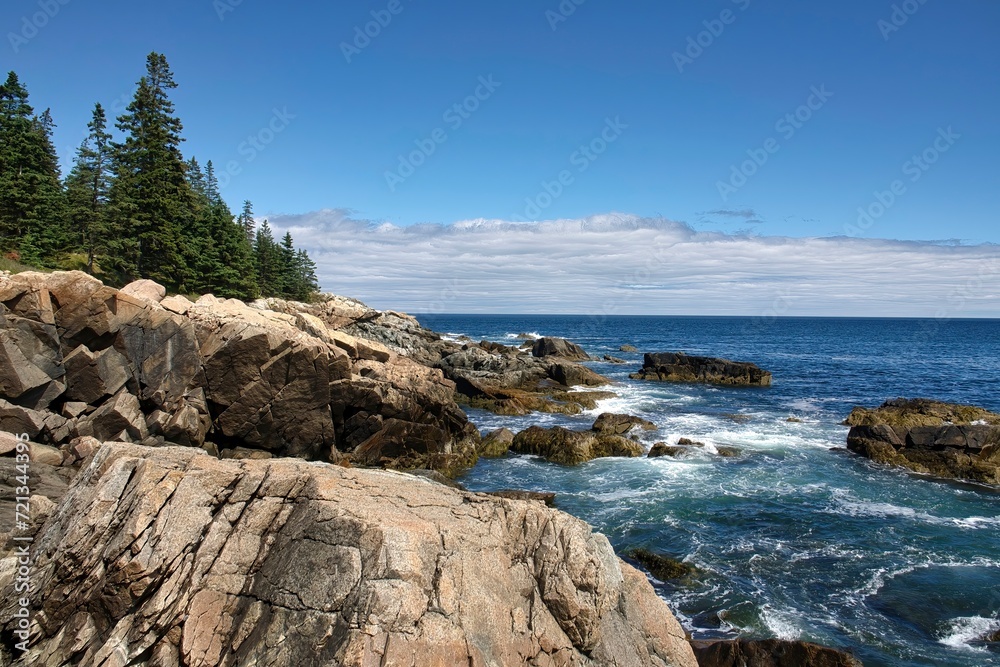 Rugged Maine Coastline