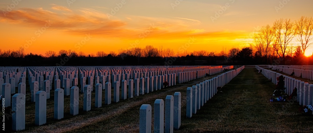 Obraz premium Western Reserve National Cemetery