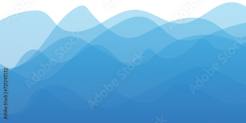 Abstract blue wave background. creative sea Concept. Light elegant dynamic abstract background. Abstract minimal nature landscape illustration texture