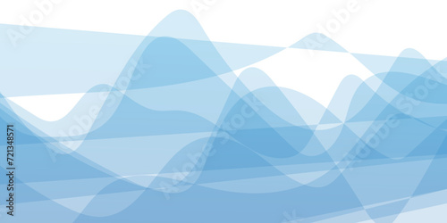 Abstract blue wave background. creative sea Concept. Light elegant dynamic abstract background. Abstract minimal nature landscape illustration texture