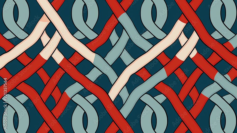 Obraz premium pattern with stripes