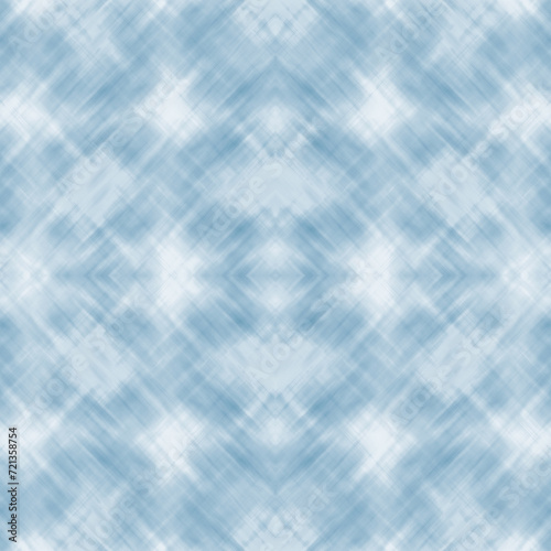 Kaleidoscope pattern, pastel blue, gray, white stains. Abstract background. Creative design. Imitation of brush strokes. Grunge texture for wallpaper, wrapping paper, rapport for seamless pattern