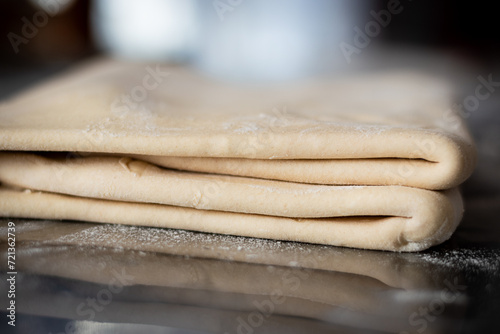 Pliage pâte feuilletée
