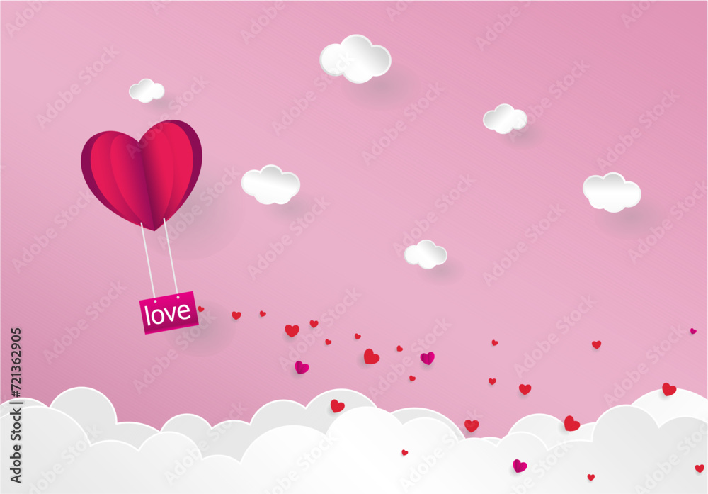Happy Valentines Day, love day hearts romantic Celebration design.