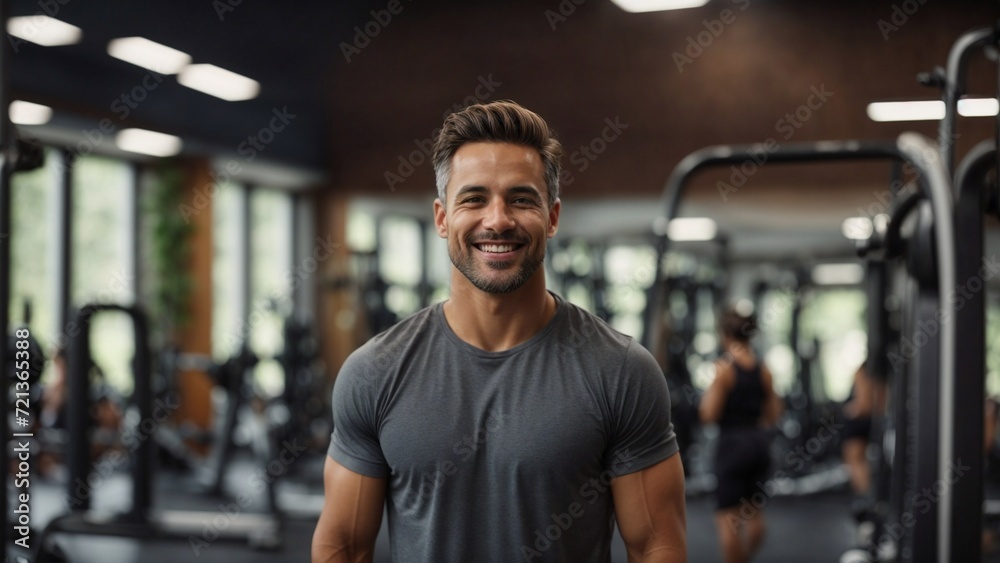 Close-up high-resolution image of a healthy person doing workout at gym. Close-up high-resolution image of a healthy person doing workout at gym.