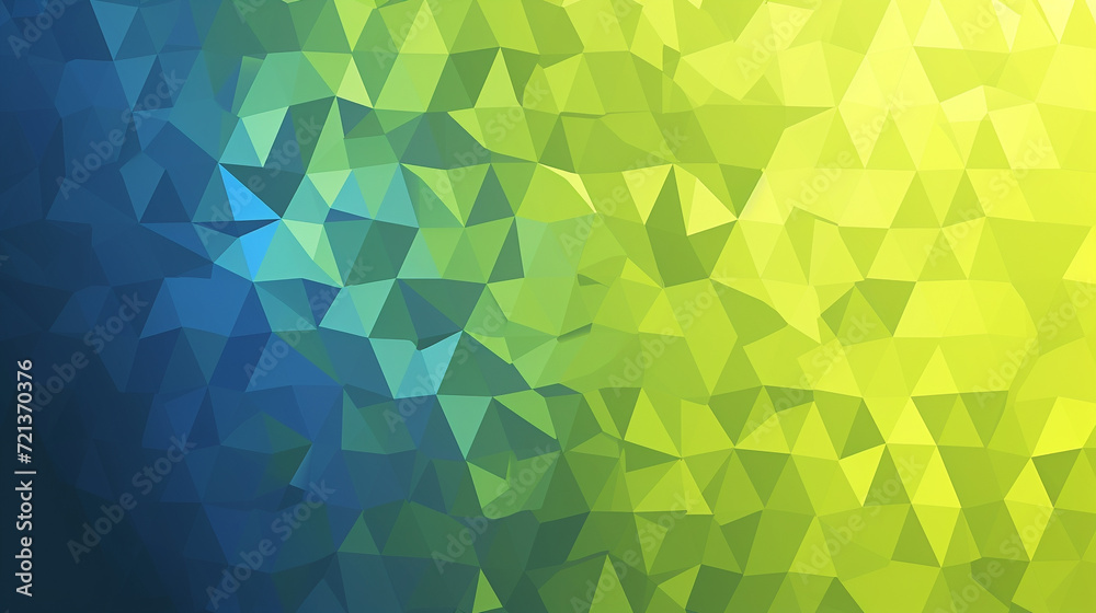 Obraz premium Lime green & electric blue geometric background vector presentation design. PowerPoint and Business background.