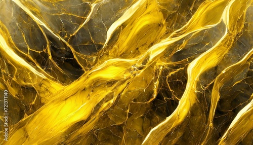 background.a dynamic digital masterpiece with an artistic depiction of yellow electrical waves set against a compelling CG texture background. Infuse a yellow marble seamless texture with high resolut photo