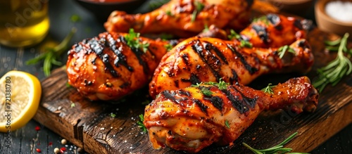 Delicious Grilled Pers Chicken Legs for a mouth-watering barbecue feast