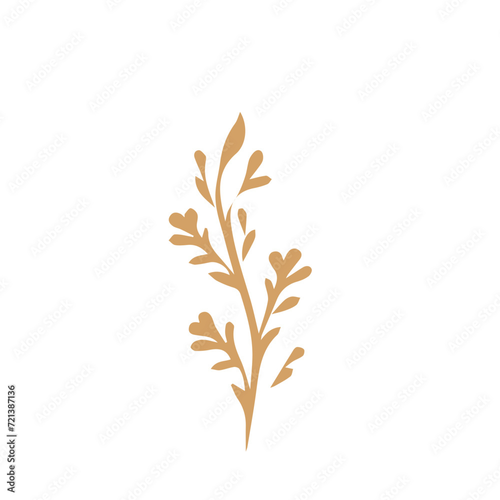 Naklejka premium Flourish design elements set element vector