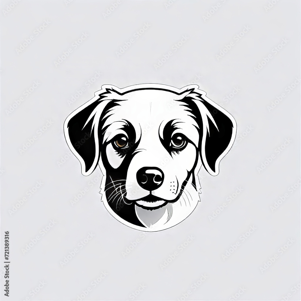 vector illustration, flat logo of cute dog vector icon, primitive children's doodle, isolated on white background, favorite pets, vector illustration, flat logo of cute dog vector icon, primitive children's doodle, isolated on white background, favorite pets,