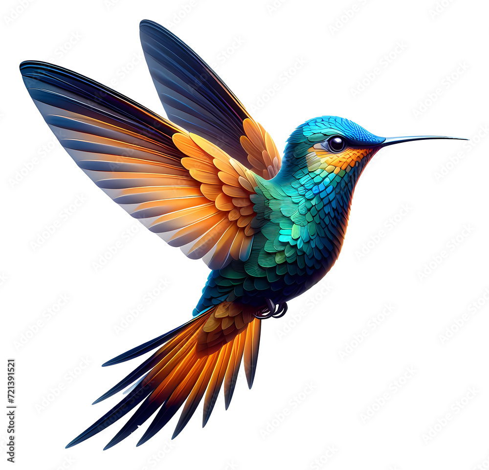 Obraz premium hummingbird PNG images with transparent background