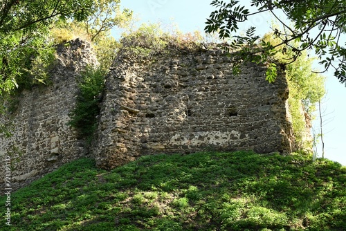 Burgruine Dobra (Neuhaus), Österreich, 12.10.2023