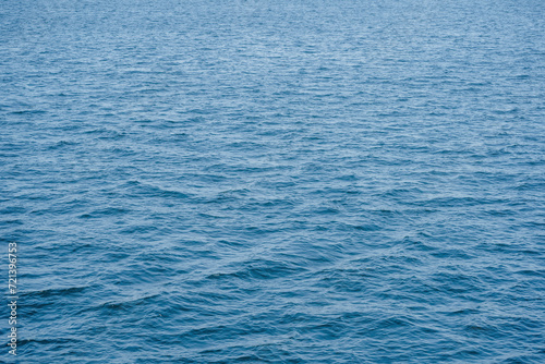 Blank view with white reflections of ocean waves as background