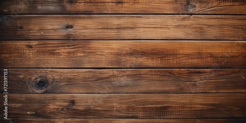 minimalistic design Brown wooden background. Wood dark abstract texture photo