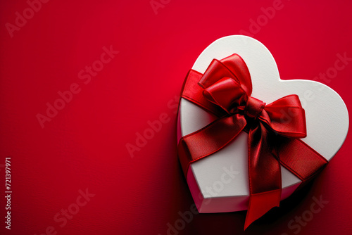 Love Unwrapped: Red Background Surprise