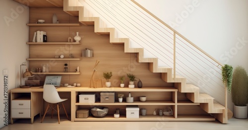 Stairway to Efficiency - Innovative Storage Concepts for Small Home Interiors Under the Stairs