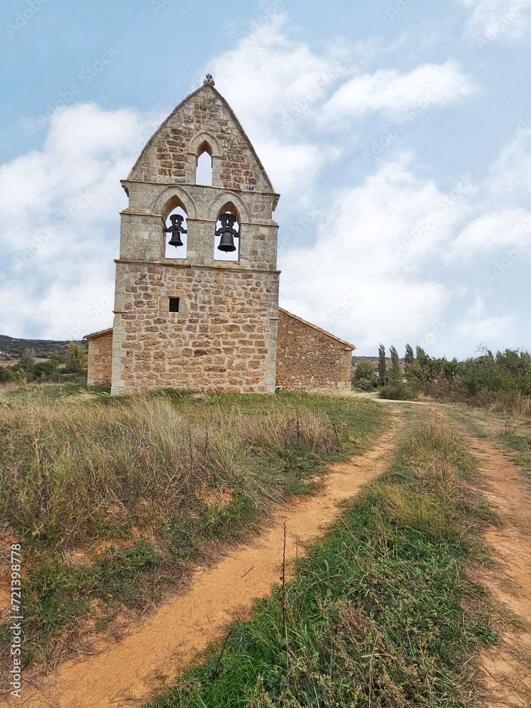 Romanesque church of San Pedro de Ojeda or Moarves, in the province of Palencia