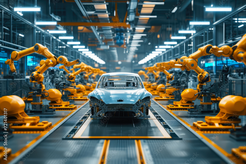 Automated Precision: Robotics Transforming Electric Vehicle Factories