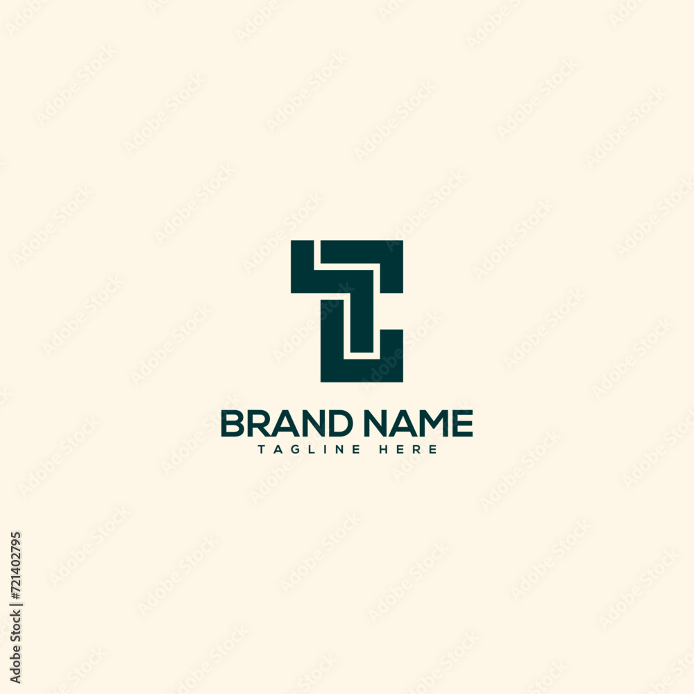 Alphabet initial letter CT TC logo design template - vector. Alphabet initial letter CT TC logo design template - vector.