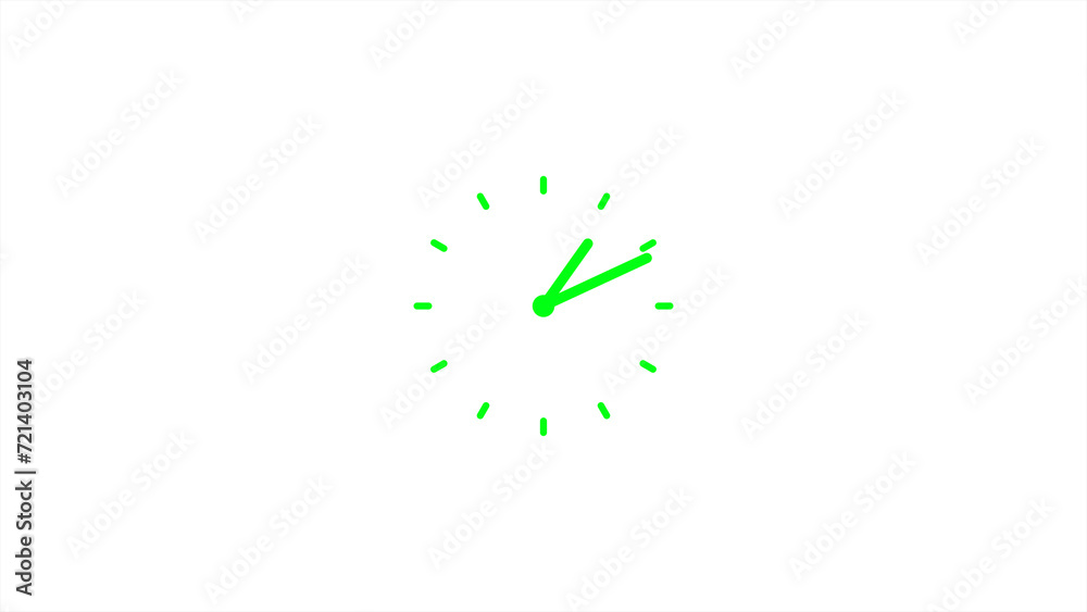 Sky Blue clock icon. Time symbol isolated on white background. Sky Blue clock icon. Time symbol isolated on white background.