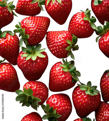strawberry seamless background