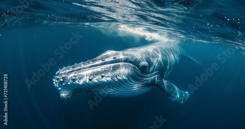 Unveiling the Mystique of a Blue Whale in the Wild © Kingboy