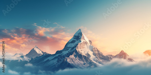 Awe-Inspiring Mountain Majesty: Captivating Panorama