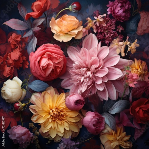 Fine Floral Art for Backgrounds, Backdrops © Vladyslav  Andrukhiv