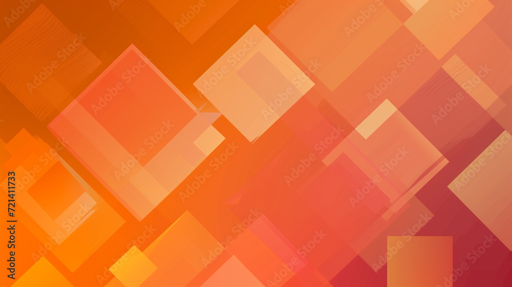 Peach & burnt orange clours abstract shape background vector presentation design. PowerPoint and Business background.