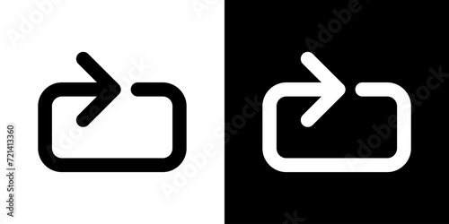 矢印のアローアイコン