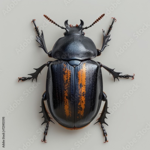 photo of beetle packshot focus depth