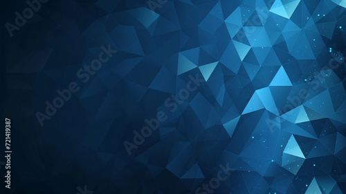 Light blue & dark blue geometric background vector presentation design. PowerPoint and Business background.