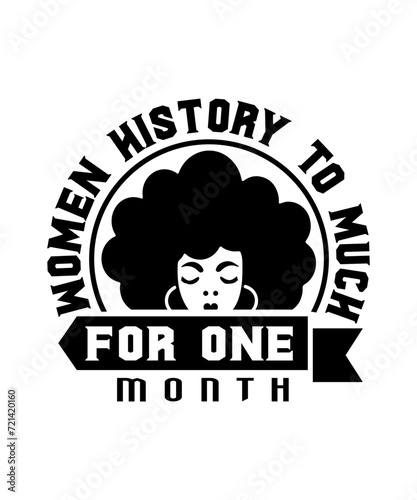 women history to much for one month