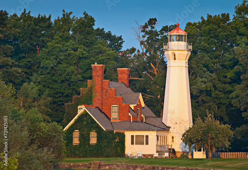 USA, Michigan, Port Sanilac, Leuchtturm photo