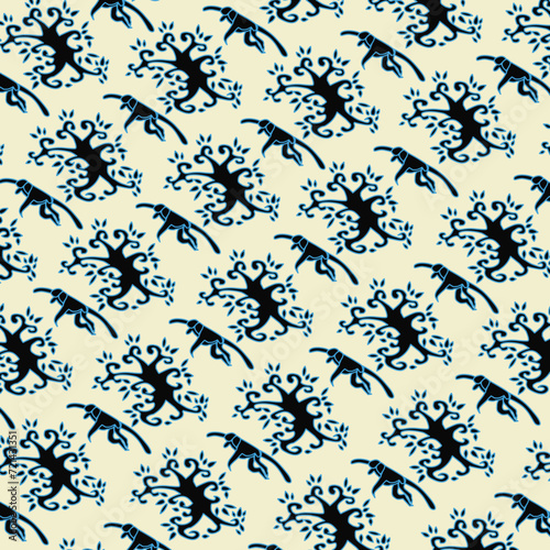 Wallpaper Mural Pattern Batik Background Torontodigital.ca