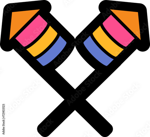 Playful Party Theme Illustration