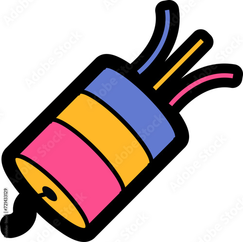 Playful Party Theme Illustration