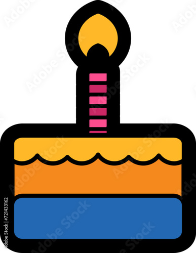 Playful Party Theme Illustration