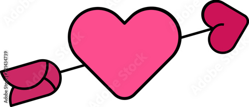 Playful Valentine Theme Illustration