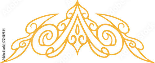 Minimal Tribal Corner Illustration