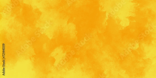 Abstract banner background orange texture, clouds in bright rainbow yellow and orange, Brush stroked painting. Strokes of paint. Bright color effect liquid wallpaper, poster.